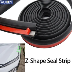 4m Z-Shape Seal Strip Weatherstrip Car Hood Door Pillar Engine Cover For VW Audi Skoda BMW Nissan Toyota Kia Honda Hyundai Kia