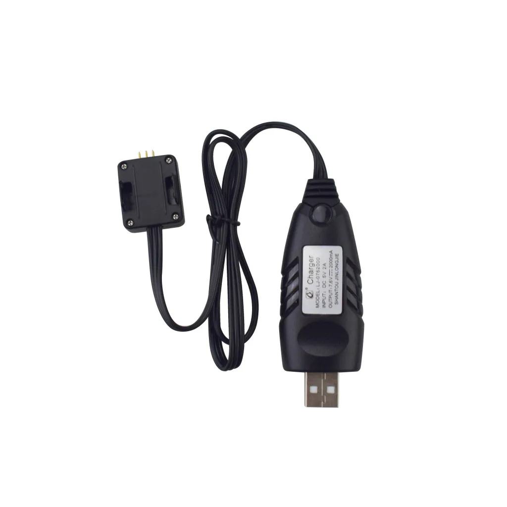 

1PCS USB Charging Cable For HS175 HS175D D65 SYMA X500 X30 Z6 Aerial Photography Folding Quadcopter Lithium Battery Charger