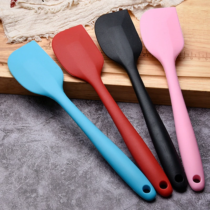 

27*5 CM Food-Grade Silicone Cake Spatula Kitchen Butter Cream Mixer Non-Stick Cookie Pastry Scraper Cooking Baking Tools