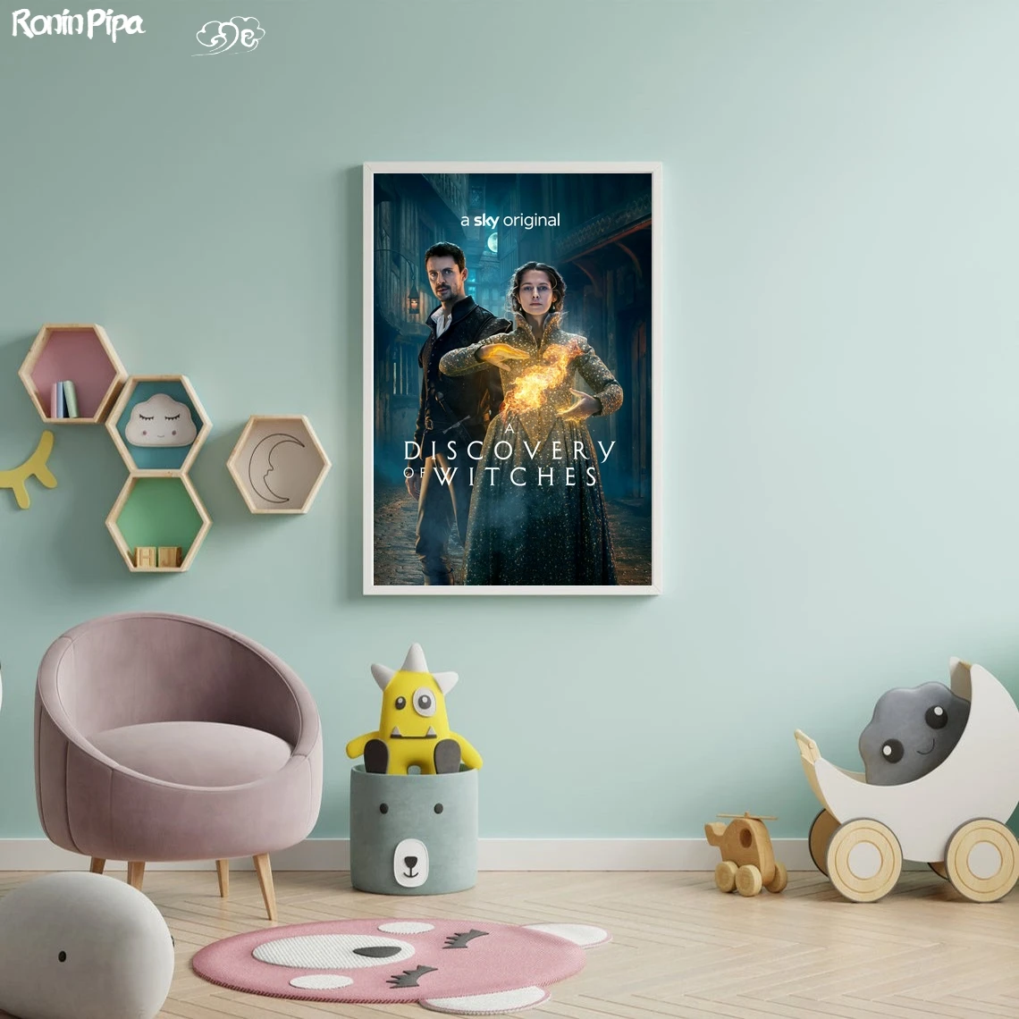 A Discovery Of Witches Classic Movie Poster Art Print Canvas Painting Wall Pictures Living Room Home Decor (No Frame)