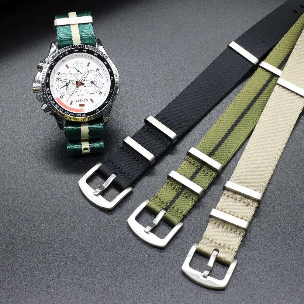 Nylon Long Strap 20mm 22mm High Quality Seatbelt Watch Band Waterproof Sport Watch Belt For Tudor Watch Strap