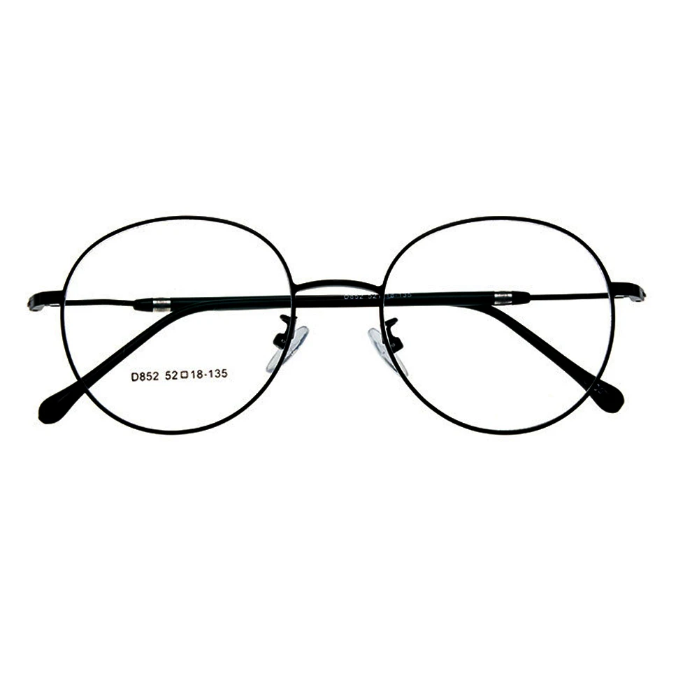 

Fashion Retro Round Titanium Alloy Frame Anti Blu Light Ultralight Reading Glasses Trend for Men Women+1.0 +1.5 +2.0 +2.5