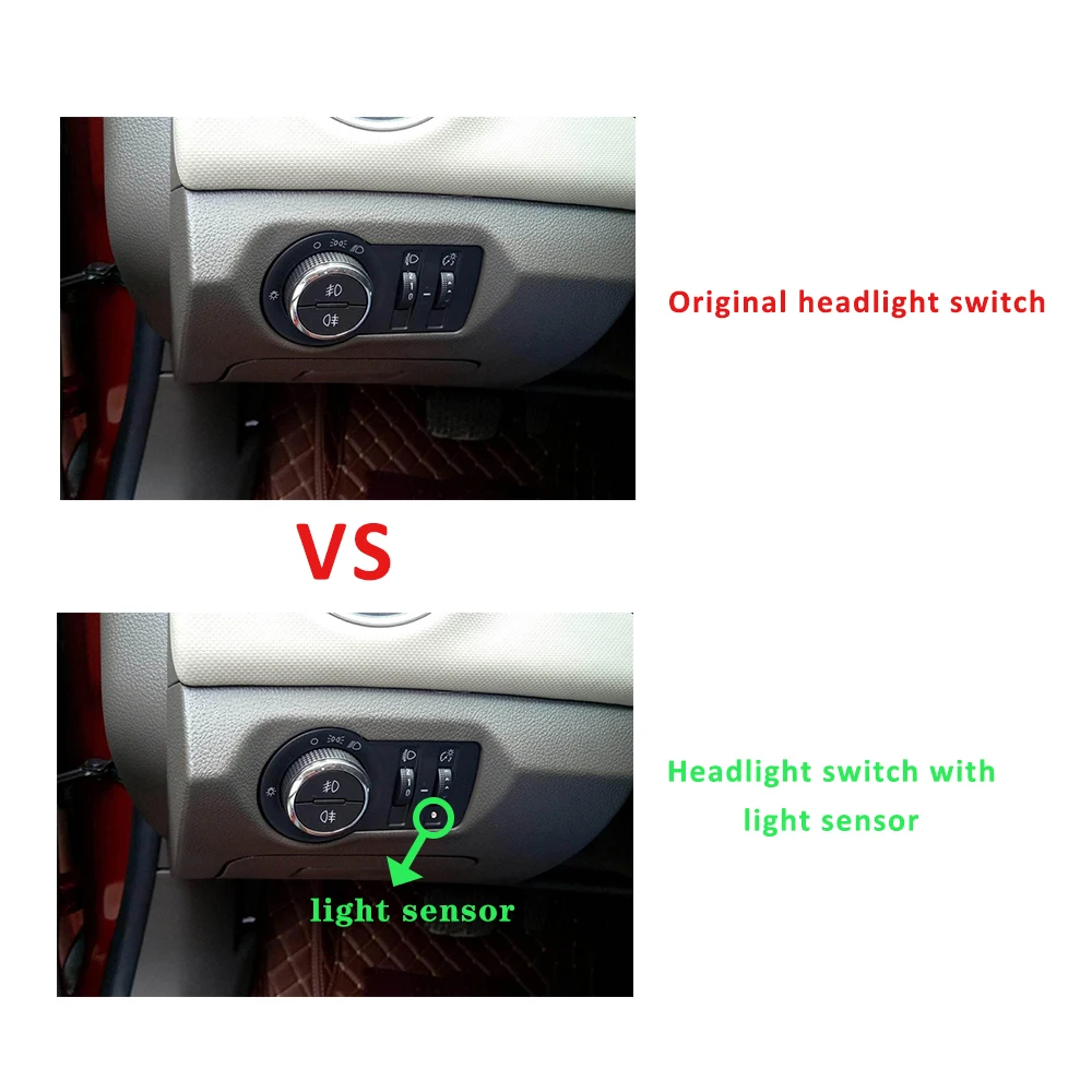 Car auto headlight switch for Cruze 2019 Aveo Malibu auto light sensor coming and leaving home module for buick encore 2015 GL8