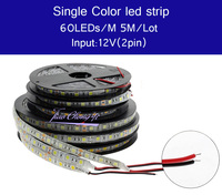 DC12V 1m 2m 3m 4m 5m SMD 5050 RGB white Waterproof 300 LED Flexible 3M Tape Strip Light