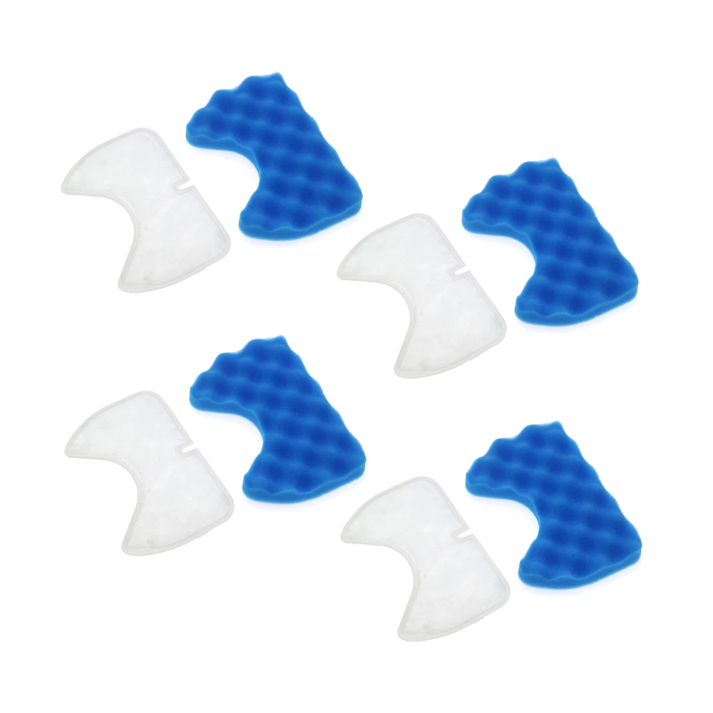 Blue Sponge Hepa Filter & 1PC Cotton Filter for Samsung DJ97-00492A SC6520/30/40/50/60/70/80/90 SC68 Vacuum Cleaner Parts