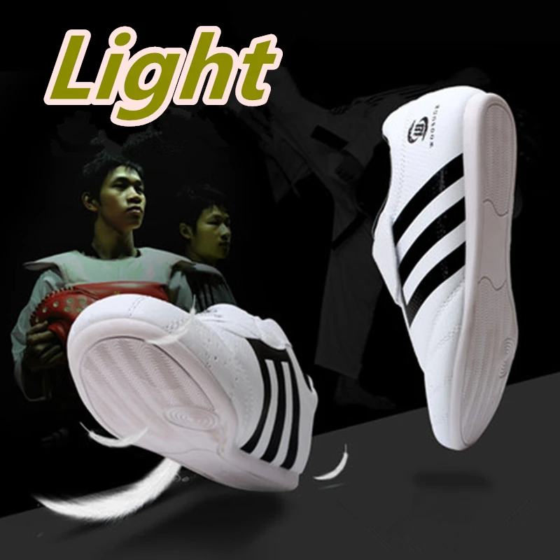 Breathable Taekwondo Shoes Men High Quality Kung Fu Shoes Wushu Taichi Karate Martial Arts Wrestling fight shoes for kids women