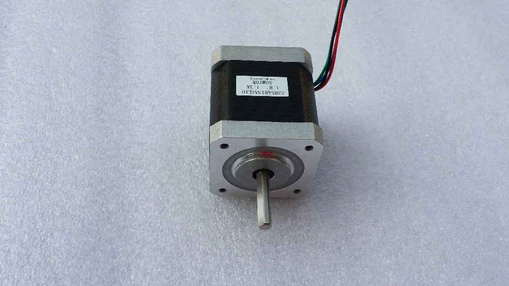 NEMA 17 Stepper Motor For 3D Printer 72oz-in 1.8 degree Body Length 48mm CE Rohs CNC Stepping Motor