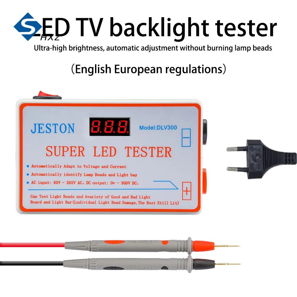 0-300V Output TV LED Tester TV Backlight Tester Meter Repair Tool Lamp Beads Strip Multipurpose LED Strips Beads Test Tools