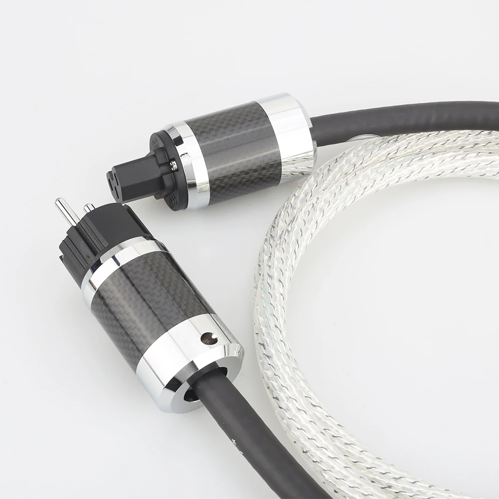 HiFi Valhalla Series II สายไฟ US/EU รุ่น Amplifier เครื่องเล่น CD สายไฟสายไฟ