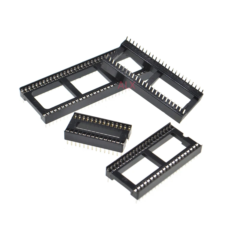 5/10PCS 28/32/36/42/48/52/54/56/64 pin IC SOCKET 1.778MM pitch DIP CHIP TEST HOLDER Adaptor 28P/32P/36P/42P/48P/52P/54P/56P/64P