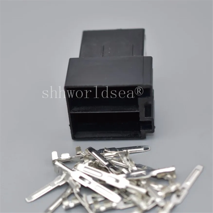 1Sets 16 Pin 3.5mm Auto Audio Cable Socket Automotive ISO Wire Plug Female Male Connector For Volkswagen VW Bora