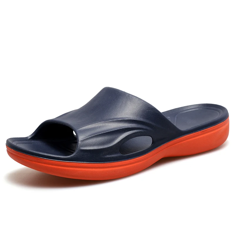 Summer Men Rubber Slippers Beach Shoes Slides Slates Palm Clap Casual Outdoor Indoor Home House Soft Comfortable Big Size 49 50