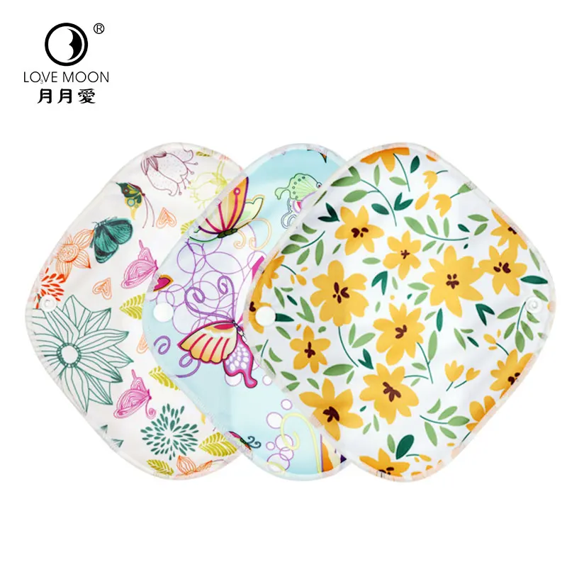 11 Pcs Menstrual Panties Gasket Feminine Hygiene Vagina Care Menstrual Pad Reusable Pads Cloth Sanitary Napkin Package.