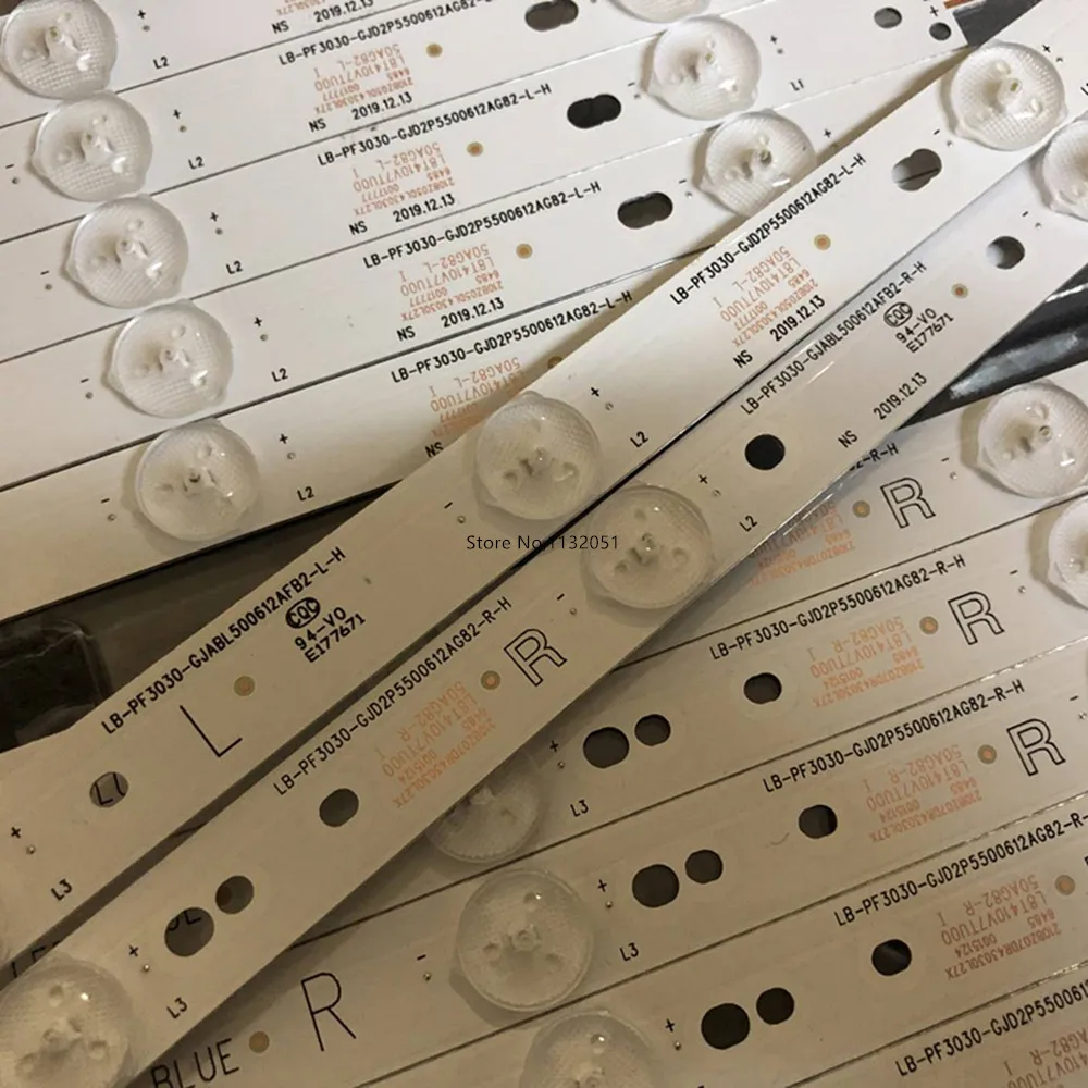 Strip LED untuk 50PFT4509 50PUF6061 50PUF6461 50PUF6631 50PUF6650 50PUG6102 50pu-6300 50PUK6400 50PUT6023 500TT67 500TT68 V2