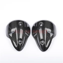 Exhaust Pipe Heat Shield Cover Guard Fairing For Ducati Monster 696 796 Full Carbon Fiber 100%