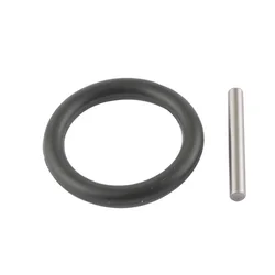 ZHCY 4mm NBR Rubber Sealing Gasket Electric Wrench Air Gun 1/2 Socket Stainless Steel Cylindrical Clip Pin Apron O Ring