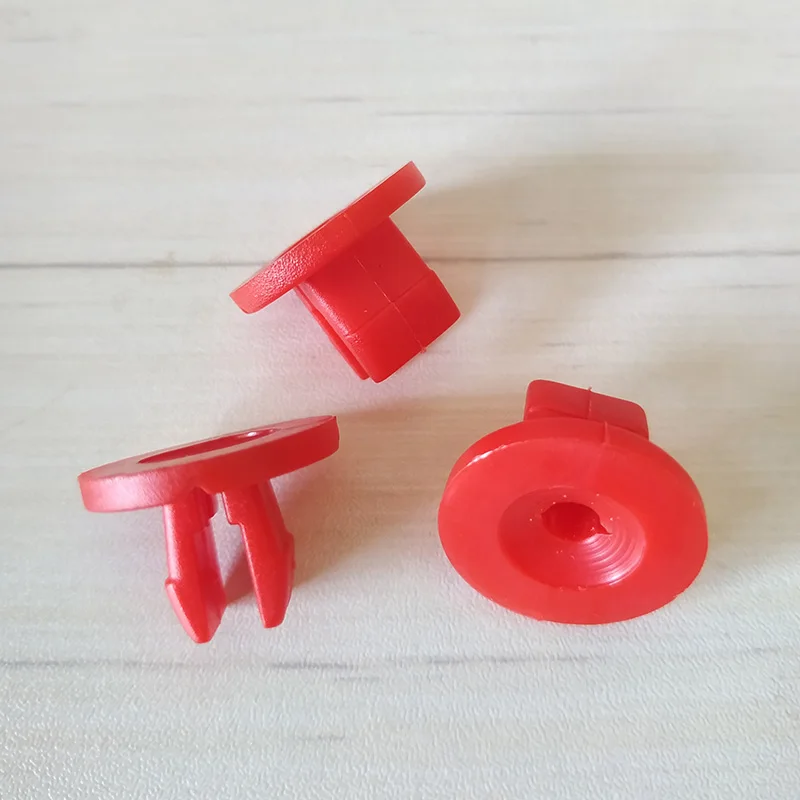 Screw Locknut Expansion Nut Undertray Lining Shield Bumper Red Plastic Fixed Fastener For Ford 1019377