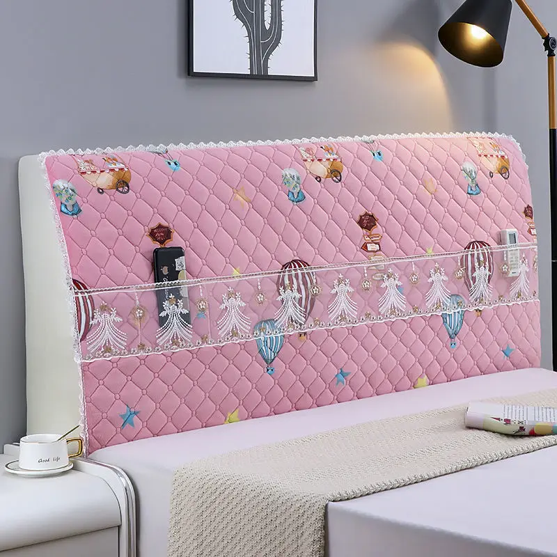 Balloon Print Bed Cover Quilted Full-inclusive Headboard Cover Flannel Cotton Bed Cover Wholesale High-elastic Bed Head Colth