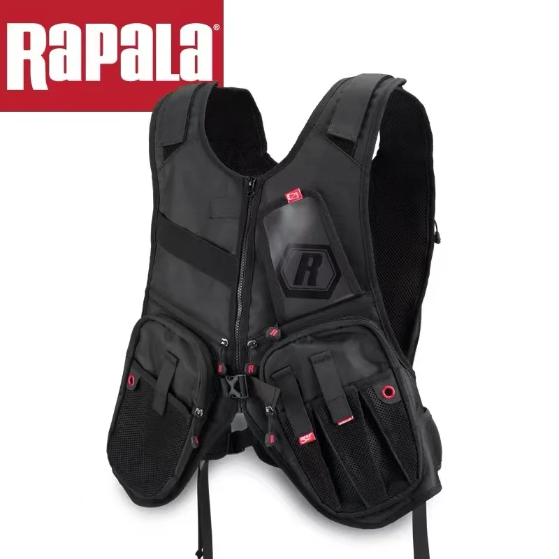 Newest Rapala Lebole City Compound RUVP All-in-One Backpack Reflective Fishing Vest