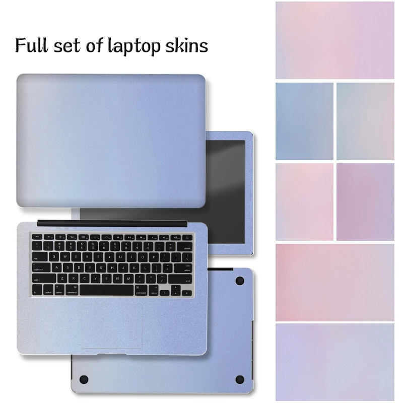 

Gradient Color Cover Laptop Skins Sticker Notebook Skin13.3"14"15.6"17.3"Vinyl Stickers Decal for Macbook/Lenovo/Asus/HP/Dell