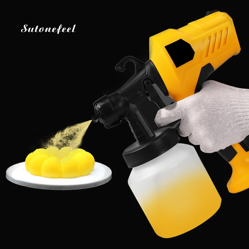 

EU/US Plug Spray Gun for Cake Mousse Portable Electric Paint Sprayer 3 Nozzles Easy Spraying Chocolate Gun Kitchen Baking Tool