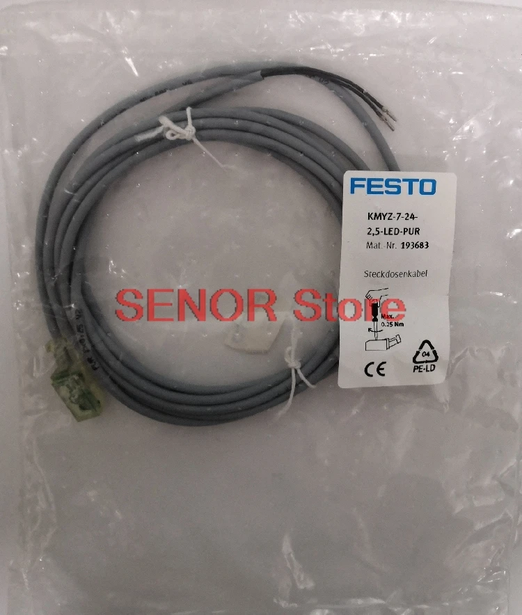 

Brand new original connecting cable KMYZ-7-24-2,5-LED-PUR (193683)