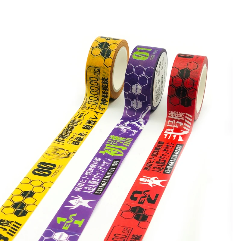 Around EVA Confidential And Paper Tape Text Section No.1 Machine Two-Dimensional Handbook Stickers Adhesive Tape