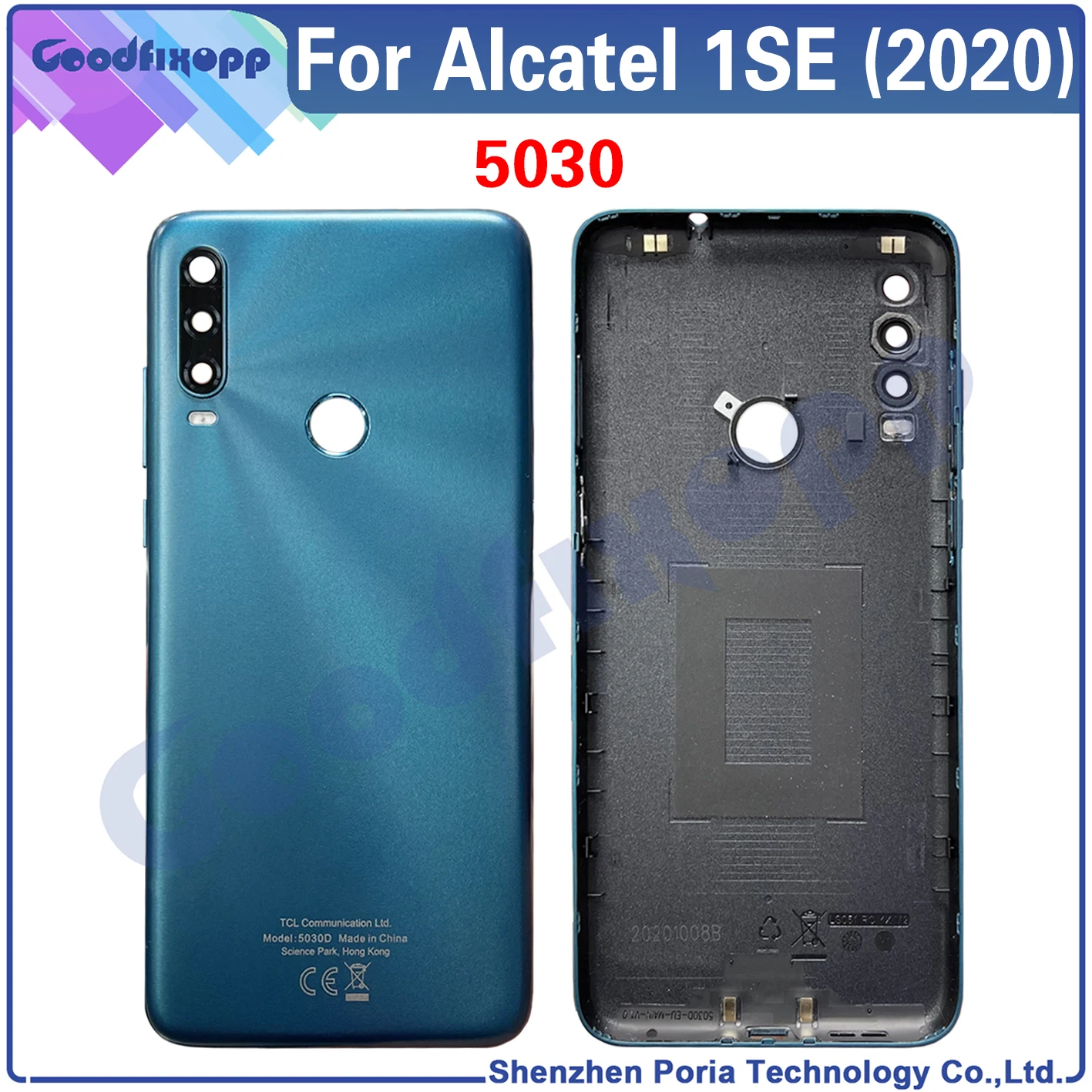 For Alcatel 1SE (2020) 5030U 5030F 5030 5030D 4087 4087U Battery Back Cover Rear Case Cover For Alcatel 1SE 2020 Rear Lid Parts