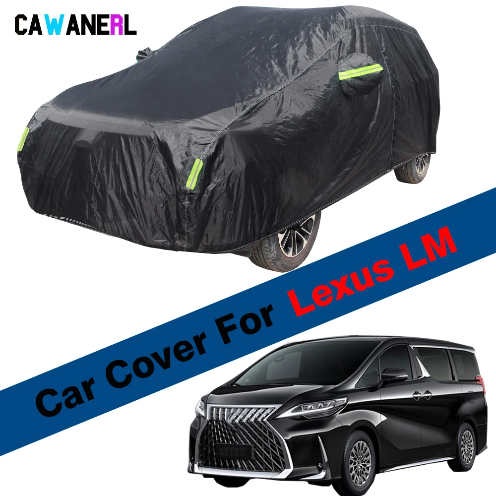 

Waterproof Car Cover For Lexus LM LM300H Outdoor MPV Sun Shade Anti-UV Rain Snow Ice Prevent Cover Dustproof