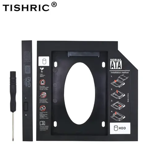 Plastic HDD Caddy SATA 2.5 Inch TISHRIC