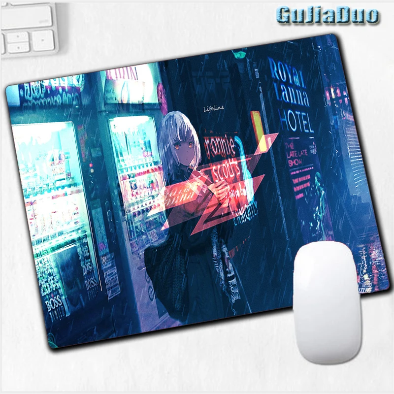 GuJiaDuo Lifeline Anime Ukuran Besar Mouse Pad 800X300 Komputer dan Meja Kantor Meja Tikar Ruang Permainan Aksesori Komik Mousepad