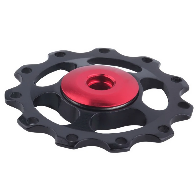 11T MTB Bicycle Rear Derailleur Jockey Wheel Ceramic Bearing Pulley Road Bike Aluminum Alloy Guide Roller Idler Bicycle Part