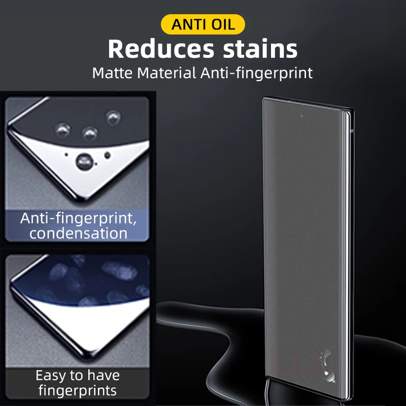 3-1pcs 999D Matte Screen Protector For Samsung Galaxy Note 20 Ultra S21 S10 S20 FE S9 Plus S22 S10E Frosted Film Galaxy S23Ultra