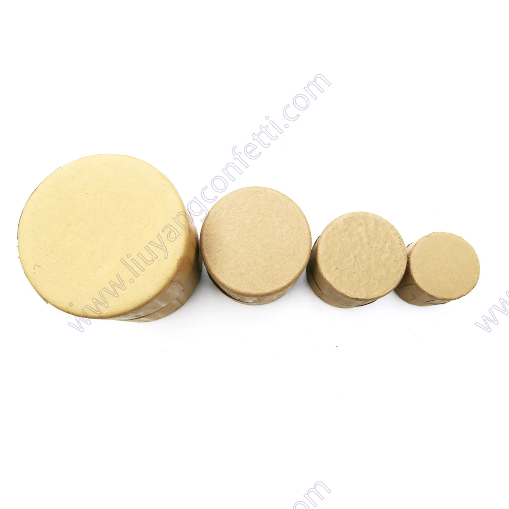 3 4 5 6 inch Cilindrisch Paper cup Hemisphere Casing Cylinder Display Shell Cover Material Part for Wedding Firework Pyrotechnic