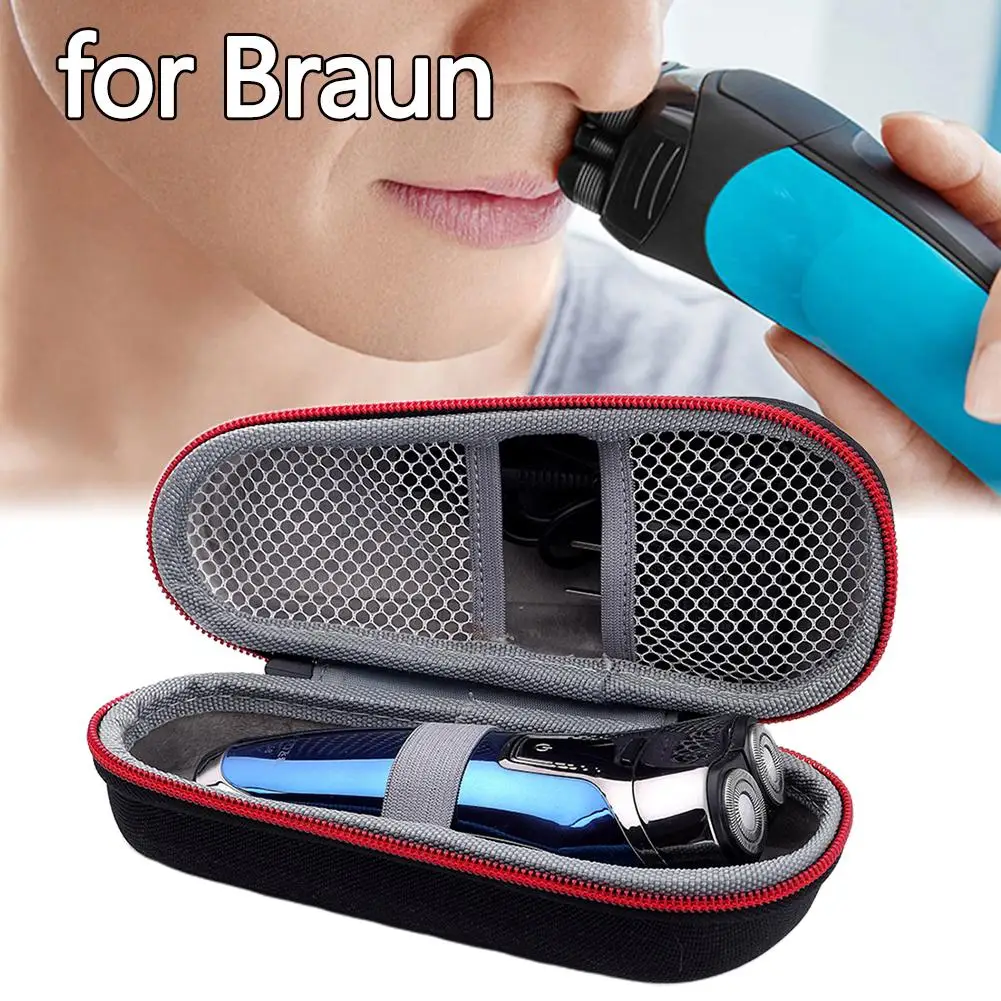 Shaver Storage Bag EVA Shockproof Protective Carrying Case For Braun Razor Series 3, 3040s 3010BT 3020 3030s 300s Series 5 5030s