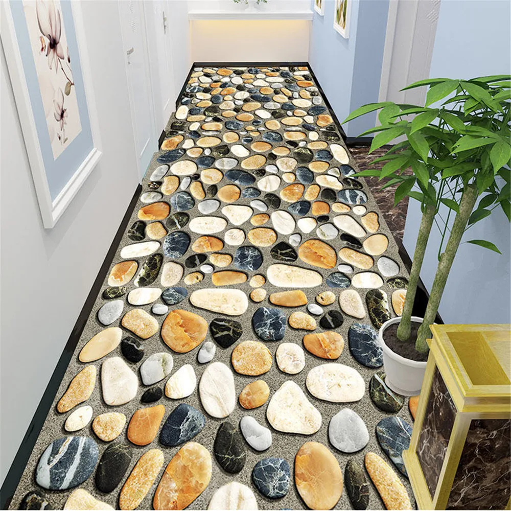 Can cut stone flower corridor carpet door carpet bedroom decoration mattress antiskid kitchen balcony corridor livingroom carpet