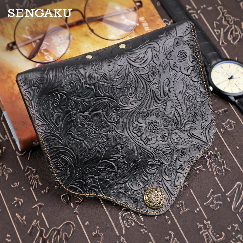 Genuine Leather Case for glasses Handmade Glasses case women's  Female Men Reading Glasses cover