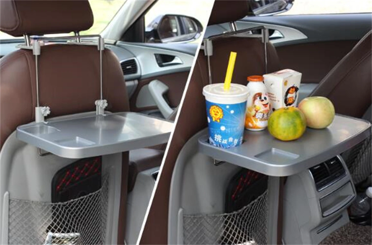 

Universal Car Organizer Laptop Stand Drink Holder Car Seat Computer Desk Car Travel Notebook Stand Food Tray Auto Storage Desk