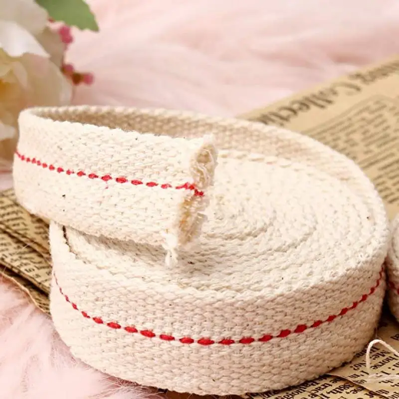 1/3/5M Kerosene Lamp Wick Braided Cotton Wick Flat Cotton Oil Lamp Wick For Oil Lamp