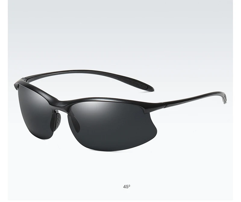 Ultraleichte Sport-polarisierte Sonnenbrille für Herren und Damen, klassische Reimless-Sonnenbrille, modisch, für Outdoor-Fahren, Angeln – Detail 11