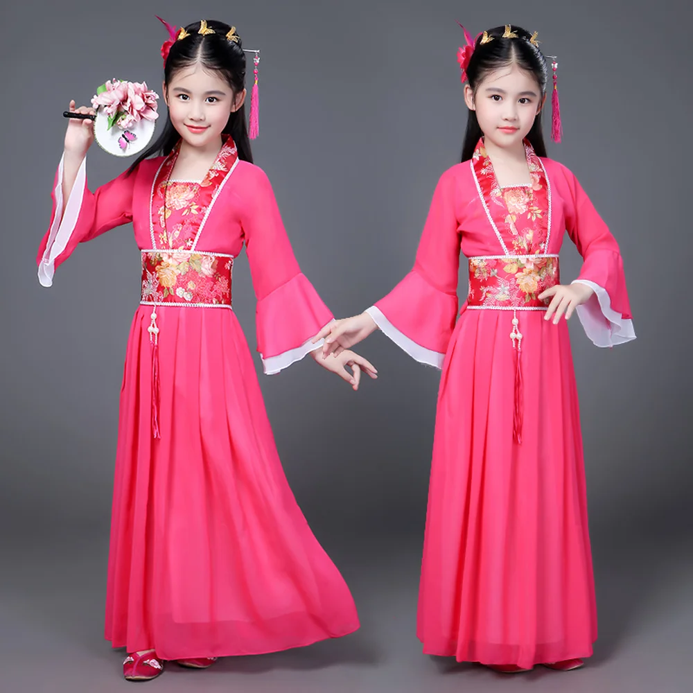 

Ankle-Length vestidos de fiesta de noche Chinese Princess Clothes for Birthday Party Fancy Gowns for Girls Kids Christmas Dress