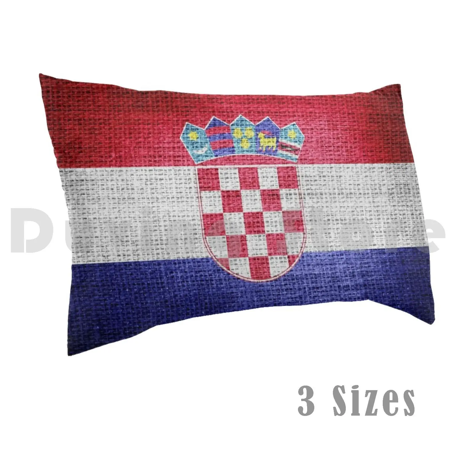 Croatia Flag Pillow…
