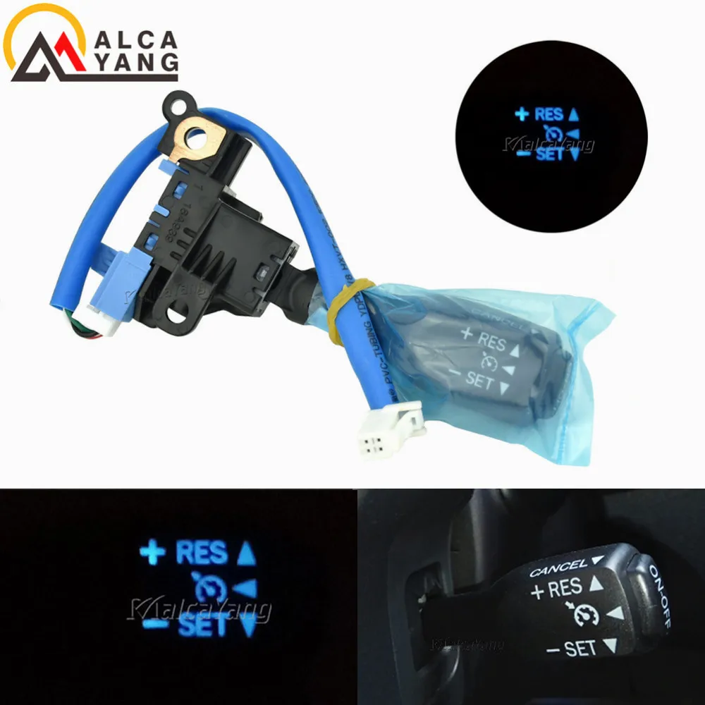 With Blue Backlight Cruise Control Switch For Toyota Corolla Yaris Vios Wish Auris Prius Previa RAV4 84632-34011 84632-34017