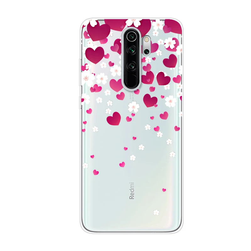 For Xiaomi Redmi Note 8 Pro Case Ultra Thin Clear Soft TPU silicon Cover For Xiomi Redmi Note8 9 pro 8pro 8T 9S Phone Cases Capa
