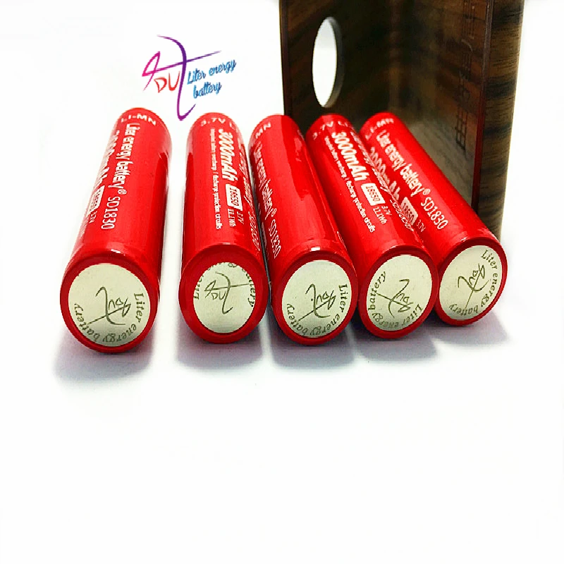 

6PCS New Original Liter energy battery 18650B 3.7V 3000MAH SD18650 Rechargeable Li-ion battery for tablet pc inch