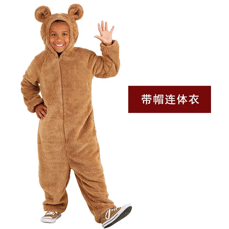 Halloween TV Shows Baby Kid Animal Pet Leisure Wear Toy Poodle Teddy Bear Cosplay Costume Warm Comfortable Baby climbing clothes