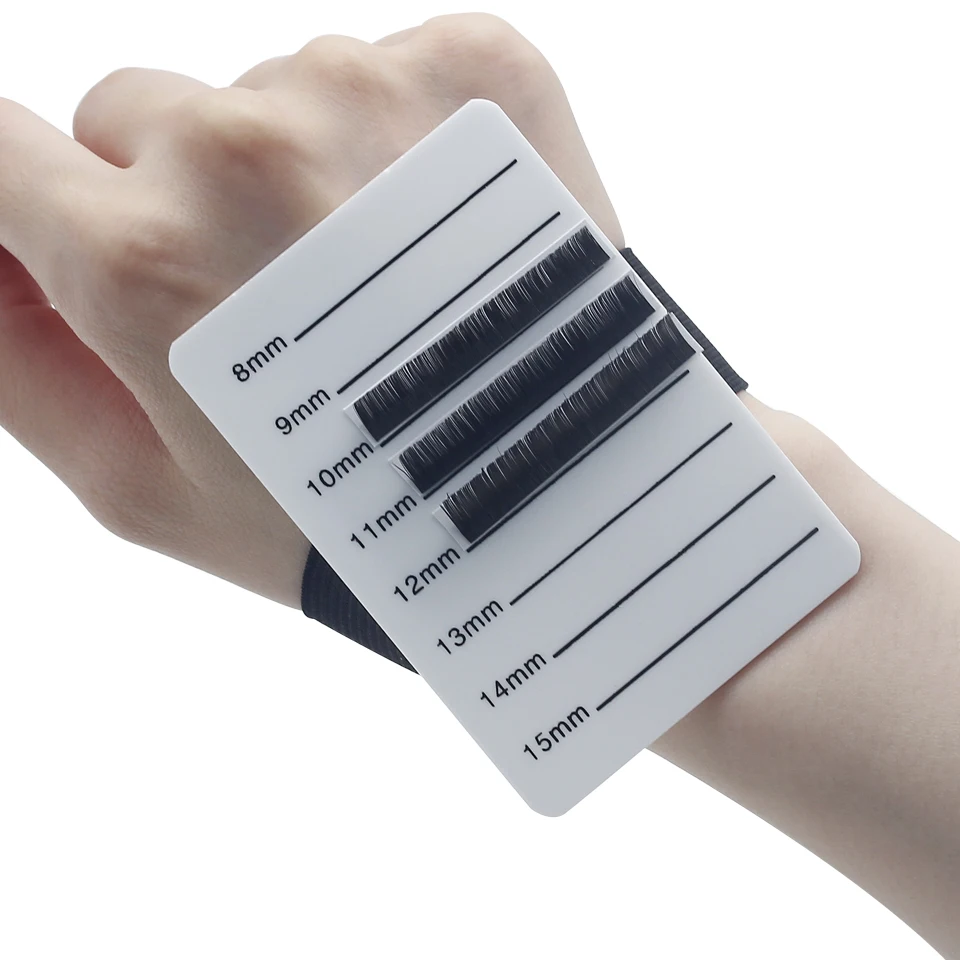 NEWCOME-لوحة عرض تمديد رمش ، أكريليك ، مع ضمادة يد ، وسادات ، حامل رموش من جميع الأحجام ، أدوات مكياج