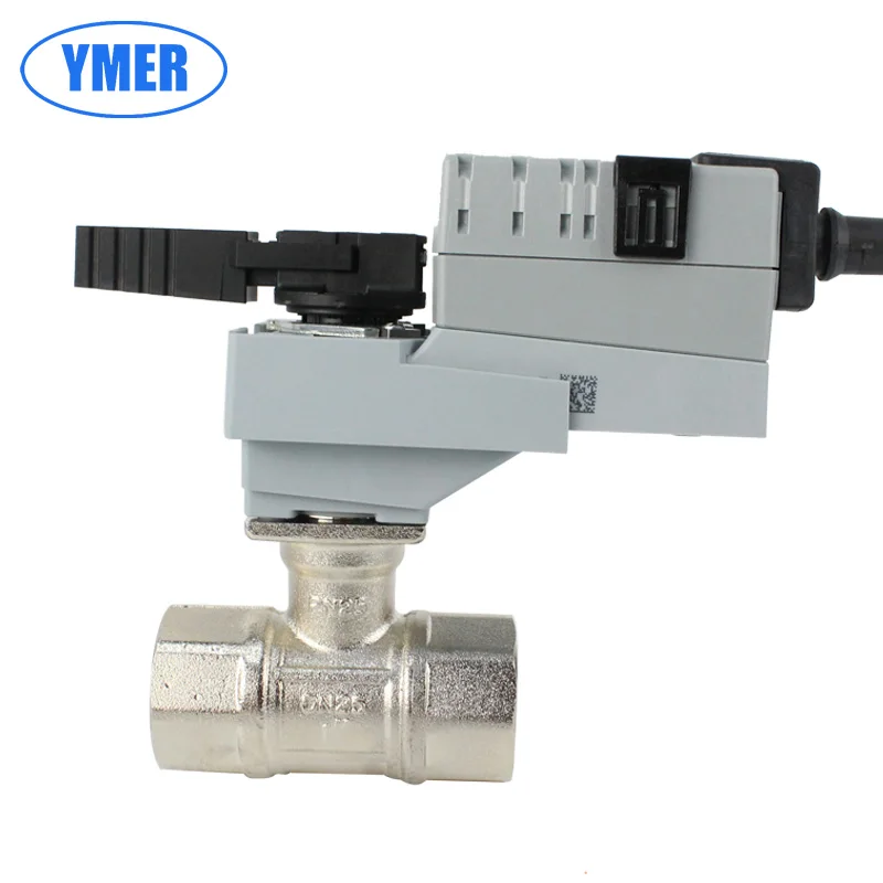 

High-precision ac24v water Regulating Valves electric proportional control valves with 2-10V 4-20mA signal for water oil gas