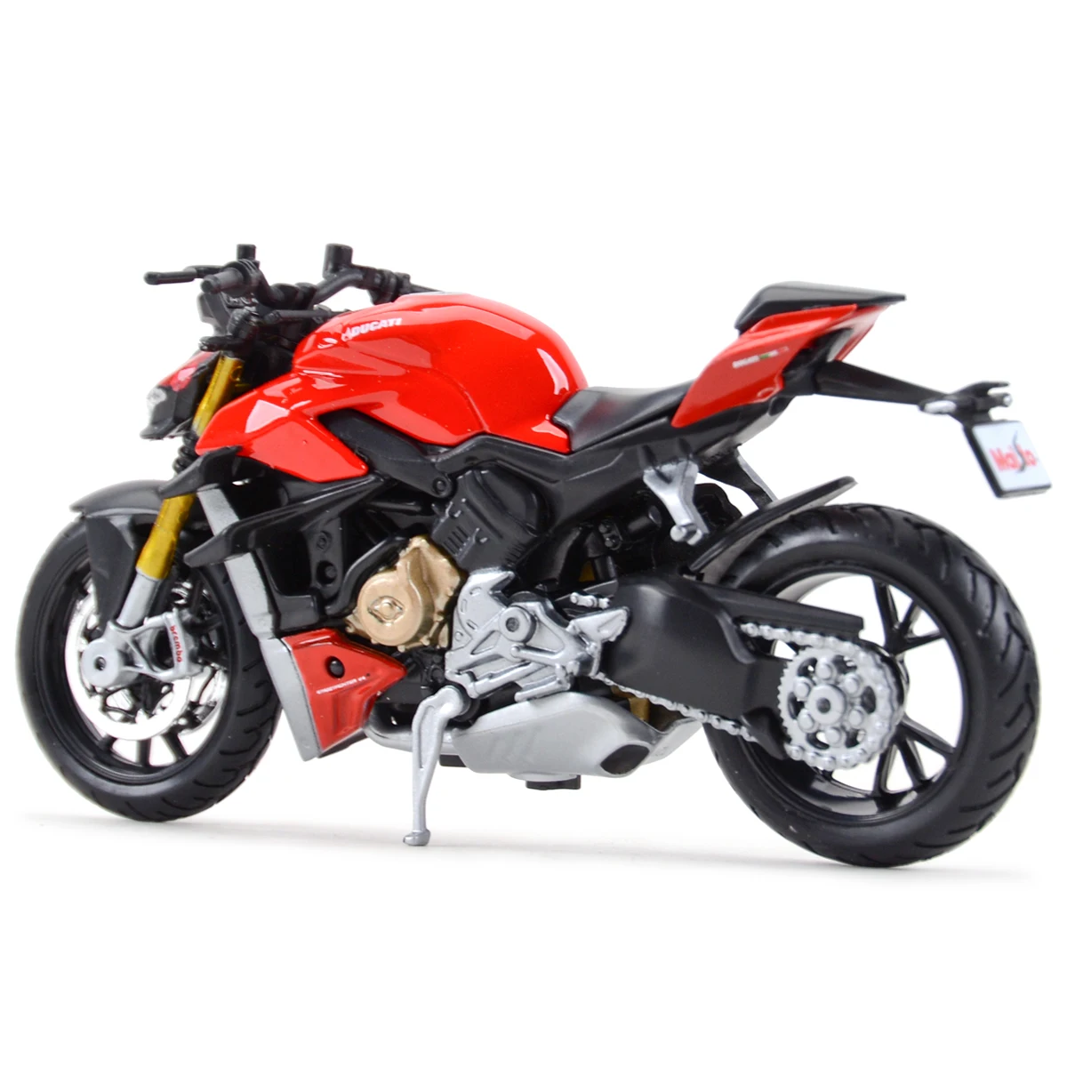 Maisto 1:18 Ducati Super nude V4 S veicoli pressofusi statici hobby da collezione modello di moto giocattoli