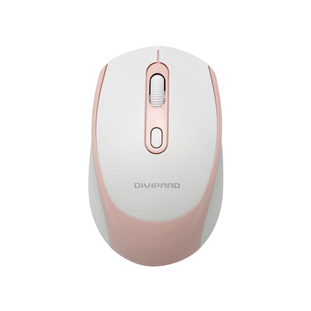 2.4G wireless silent mouse 1600DPI optical gaming mouse 3 adjustable DPI symmetrical design ergonomic shape for Windows Mac PC